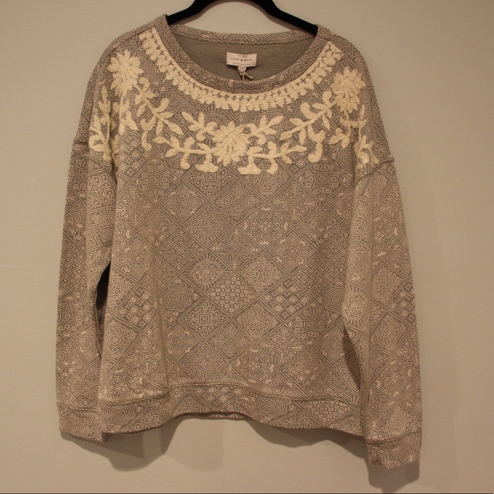 BNWT Lucky Brand Sweater